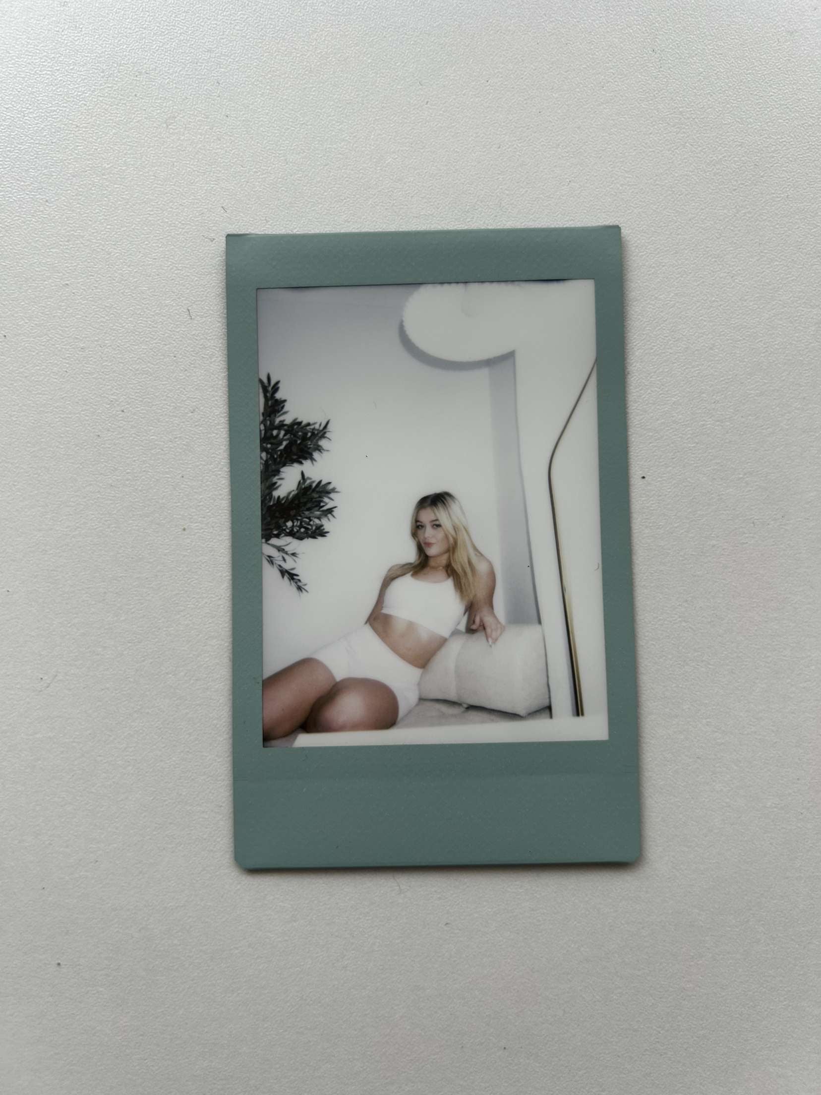 White activewear shorts