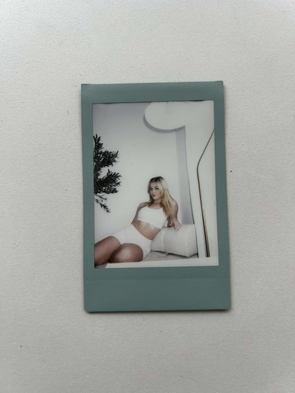 White activewear shorts