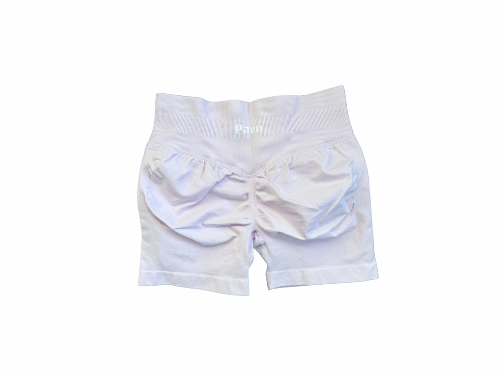 Barley blush seamless activewear shorts