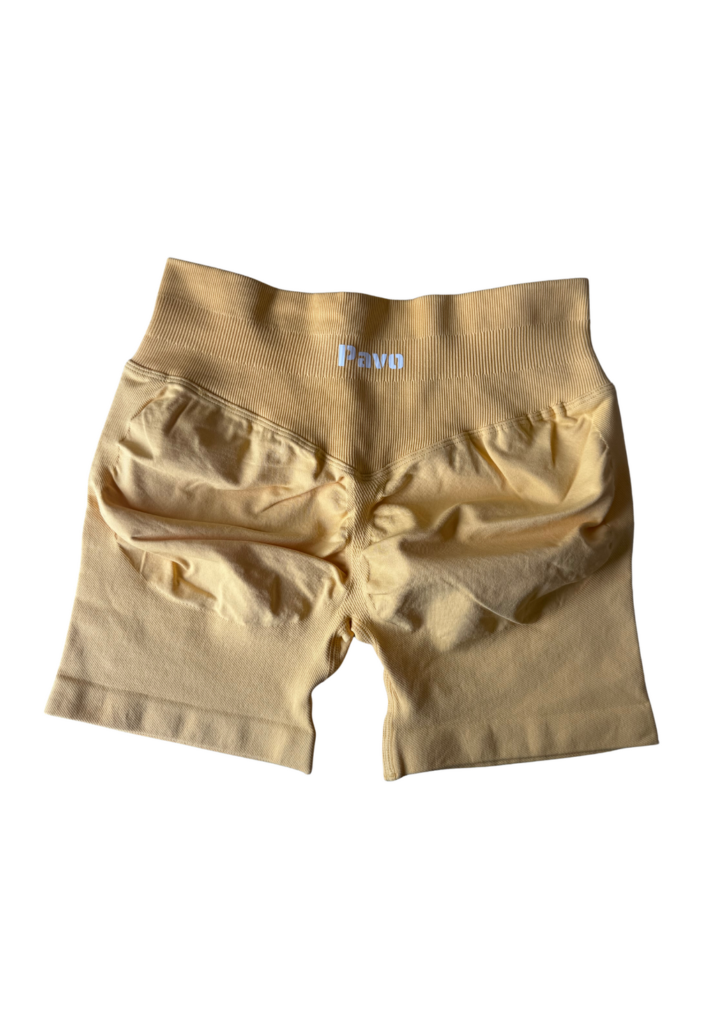 Burnt Yellow activewear shorts