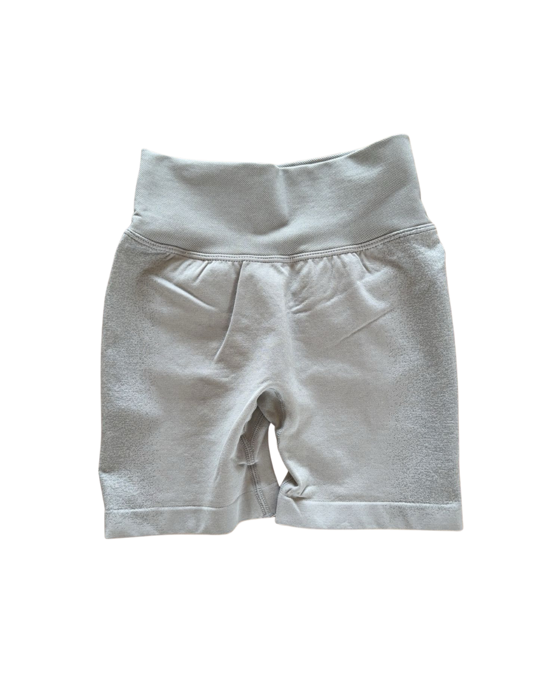 Grey Scrunch Shorts